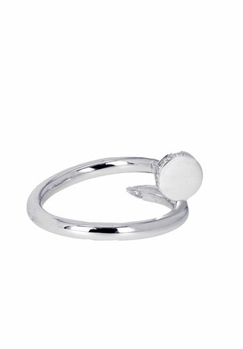 Bague 62 Bague CARTIER Juste un clou en Or Blanc 750/1000 58 Facettes 62340-58212