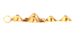 Gold cross pendant with diamonds 58 Facettes 20013-0058
