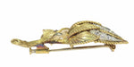 Brooch Brooch yellow gold, diamond 58 Facettes 22137-0220