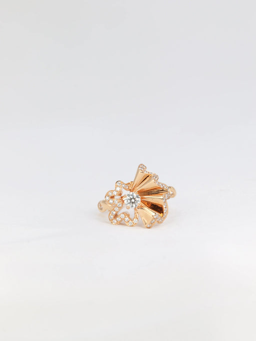 Bague Bague Dior en or rose & diamants 58 Facettes 766