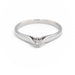 Ring 54 Solitaire Ring White Gold Diamond 58 Facettes 1820055CN