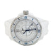 Chanel Watch "J12 Marine" in steel and ceramic and white rubber. 58 Facettes 30565