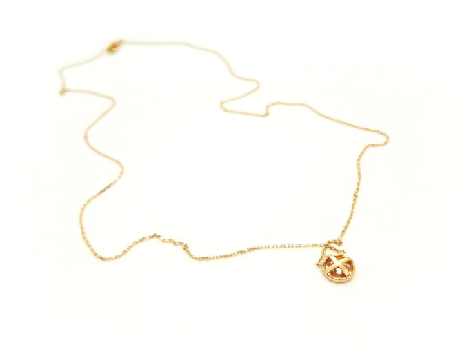 Collier Collier Or rose Diamant 58 Facettes 579111RV