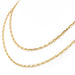 Necklace Cable link necklace Yellow gold 58 Facettes 1933826CN