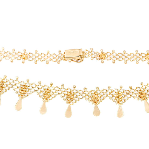 Collier Collier Maille ajourée Or rose 58 Facettes 2226534CN