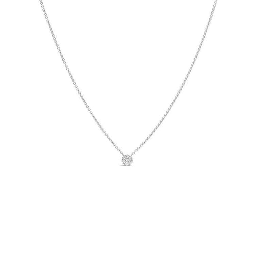 Collier Collier JOIKKA Joan en Or Blanc 750/1000 58 Facettes 60204-55825