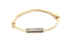 White Gold Diamond Cord Bracelet 58 Facettes 578872RV