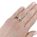 Ring 52 Bulgari ring, Allegra, yellow gold, diamonds, colored stones. 58 Facettes 32488