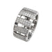 Ring 52 Chaumet ring, “Class One”, white gold, diamonds. 58 Facettes 30988