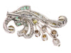 Diamond pendant/brooch 58 Facettes 18198-0152