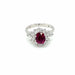 Bague Bague Diamant Rubis 58 Facettes