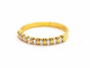 Ring 55 Alliance Ring Yellow Gold Diamond 58 Facettes 06336CD