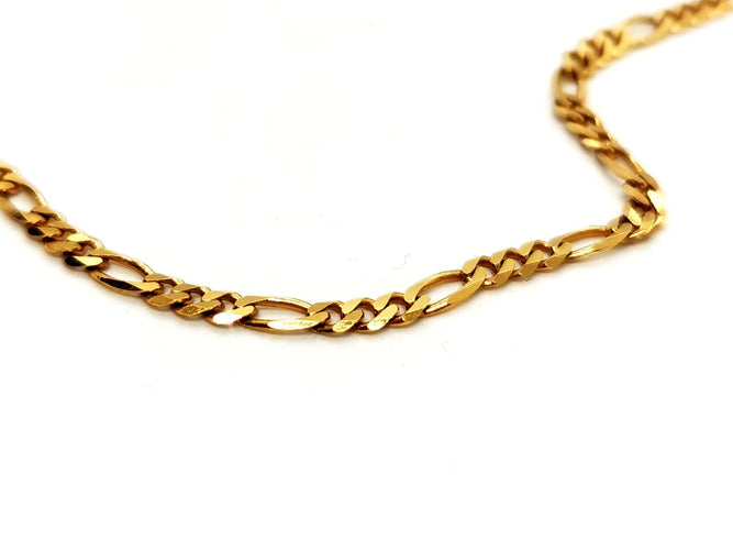 Collier Collier Maille alternée Or jaune 58 Facettes 1161947CD