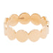 Ring 51 Ginette NY Alliance Ring Mini Ever Eternity Band Rose gold 58 Facettes 2519513CN
