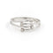 Bague 54 Bague Or blanc Diamant 58 Facettes 1969279CN
