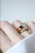 Ring Tank ring pink tourmaline and diamonds 58 Facettes