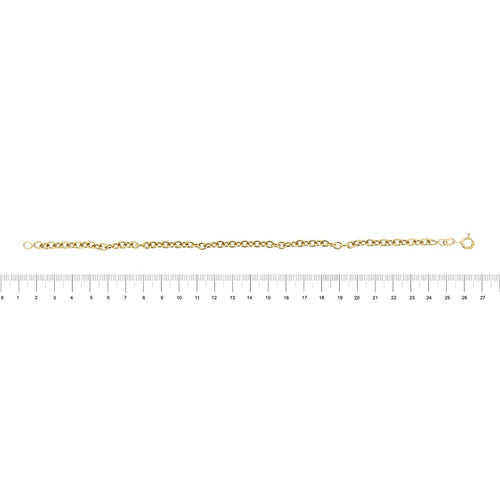 Bracelet Bracelet maille Rolo 58 Facettes 21047