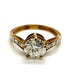 Ring 56 Stunning engagement ring with 58 Facettes