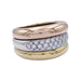 Ring 51 Cartier three gold and diamond ring. 58 Facettes 32477