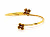 Yellow Gold Diamond Bangle Bracelet 58 Facettes 1588904CN