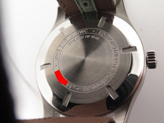 Montre montre IWC pilot s mark xviii tribute to mark xi acier 40mm auto full set 58 Facettes 256260