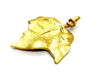 Pendant Leaf Pendant Yellow Gold 58 Facettes 1186404CN