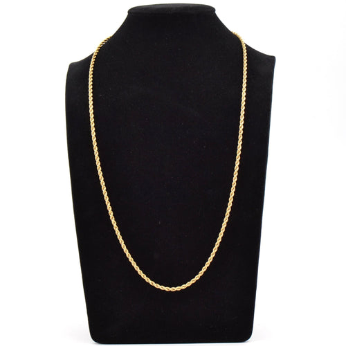 Collier Chaine en or fils torsadés 58 Facettes CVCH9