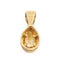 Pendentif Pendentif Or jaune Quatz citrine 58 Facettes 1984320CN