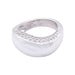 Ring 50 Chaumet ring, “Valse”, white gold, diamonds. 58 Facettes 33285