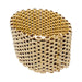 Bracelet “Fishnet” mesh bracelet, yellow gold. 58 Facettes 32974