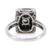 Ring Art Deco Onyx Diamond Ring 58 Facettes 283515B624A545CBB2833D855843D533
