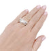 Ring 51 Fred ring, “Success”, in white gold and diamonds. 58 Facettes 33441