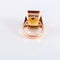 Bague Bague Cocktail Citrine rectangle 58 Facettes