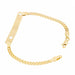 Bracelet Curb Bracelet Yellow gold 58 Facettes 2284387CN