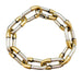 Bracelet Bracelet vintage Mellerio, argent et or. 58 Facettes 30957