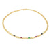 Necklace Necklace Soft mesh Yellow gold Emerald 58 Facettes 2377936CN