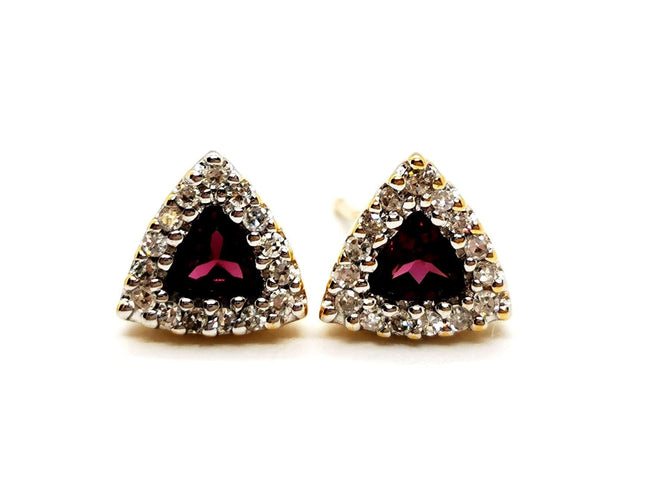 Boucles d'oreilles Boucles d'oreilles Or jaune Tourmaline 58 Facettes 1116073CD