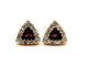 Boucles d'oreilles Boucles d'oreilles Or jaune Tourmaline 58 Facettes 1116073CD