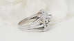 Bague 57 Bague Art Déco Or blanc Platine et Diamants 58 Facettes 32465