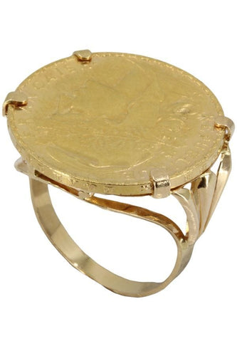 Bague BAGUE PIECE 20 FRANCS MARIANNE 58 Facettes 050301