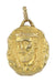 Pendentif MÉDAILLE ANCIENNE VISAGE DU CHRIST 58 Facettes 055011