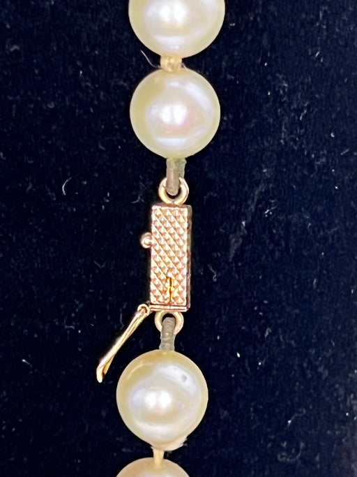 Collier Collier 58 Perles De Culture Akoya 53 Cm Fermoir Or 18k 58 Facettes