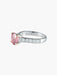 Ring 52 Shiny pink sapphire ring white gold 58 Facettes