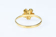 Ring Flower ring in yellow gold 58 Facettes 111-180593-48