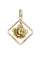 Pendentif PENDENTIF ANCIEN ROSE 58 Facettes 065771