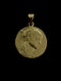 Pendentif Médaille de La Vierge Adorazione 58 Facettes