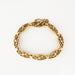 Bracelet Yellow gold and diamond filigree bracelet 58 Facettes