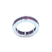 Ring 53 DHAMANI. White gold and ruby ​​wedding ring 58 Facettes