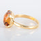 Bague 52 Bague Solitaire citrine 58 Facettes 8384