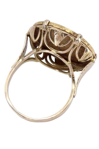 Bague BAGUE PIÈCE 20 FRANCS NAPOLÉON III 58 Facettes 074841